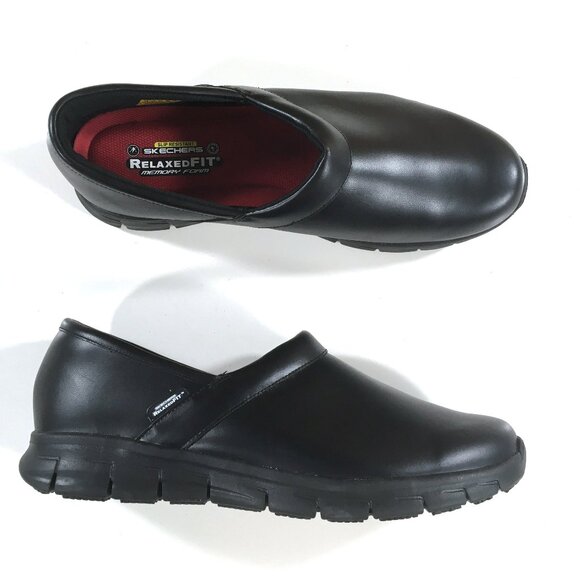 Skechers Sure Track Verteen Slip On Clogs Mens Size 14 Slip Resistant Work 77020 - Picture 1 of 10